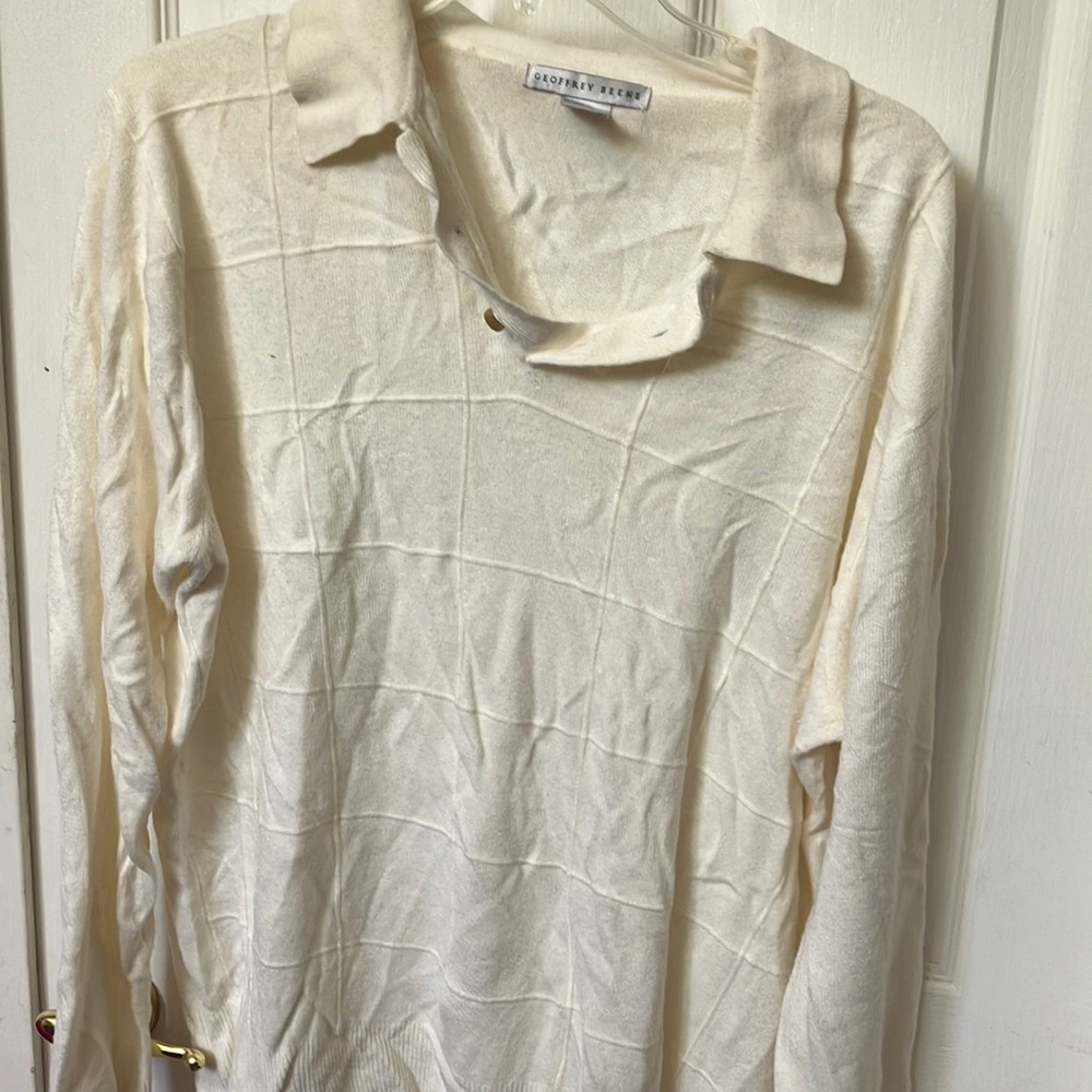 FINAL MARKDOWN Men’s Geoffrey Beene sweater large